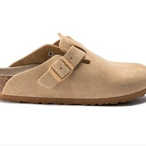 Birkenstock Boston Suede Leather Clog
